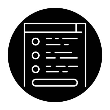 Web site black line icon. Online promotion. Pictogram for web page.