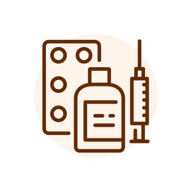 Infertility treatment black line icon. Fertilization. 