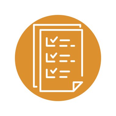 Plan line icon. Self development