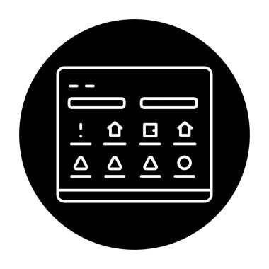 Smart home system color line icon. System intelligent control house. 