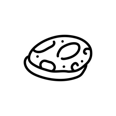 Kombucha ev yapımı çay rengi ikonu. Doğal element. Web sayfası, mobil uygulama, tanıtım için resim grafiği