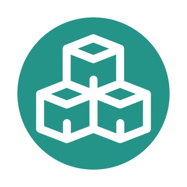 Siyah şeker çizgisi ikonu. Beslenme bilgileri. 