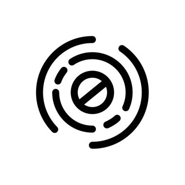 Sakinleştiriciler çizgi siyah ikon. İzole edilmiş vektör düğmesi.