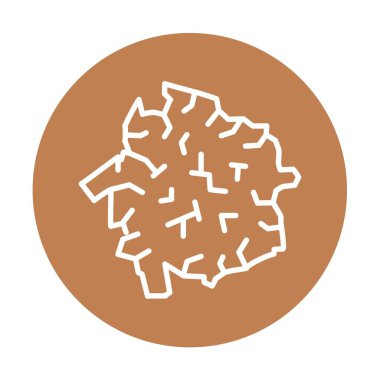 Ahşap kırıntıları siyah simge. Talaş illüstrasyonu. Web sayfası, mobil uygulama, düğme, logo için imza..