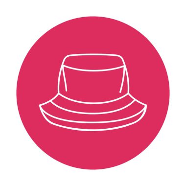 Yazlık kıyafetler. Vektör izole ögesi.