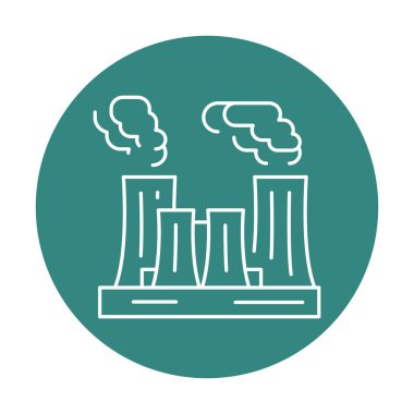 Alternatif enerji kaynağı. Vektör izole ögesi.