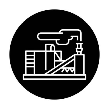 Alternatif enerji kaynağı. Vektör izole ögesi.