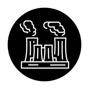 Alternatif enerji kaynağı. Vektör izole ögesi.