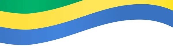 นธงแกบอนแยกจาก Png นหล โปร งใส — ภาพเวกเตอร์สต็อก