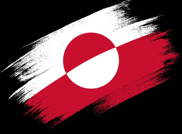 ธงกร นแลนด อเย แปรงแยกจากพ นหล Png — ภาพเวกเตอร์สต็อก
