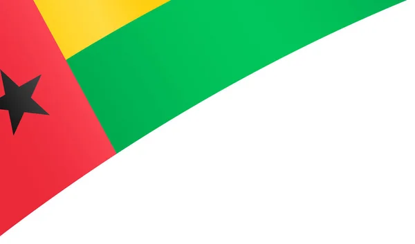 Γουινέα Μπισάου Κύμα Σημαίας Απομονωμένο Png Διαφανές Φόντο — Διανυσματικό Αρχείο