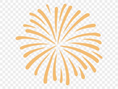 Yağlı pastel havai fişekler el boyası gibi. Yeni yıl kutlamaları ve şenlikli tasarımlar için mükemmel. Vektör.