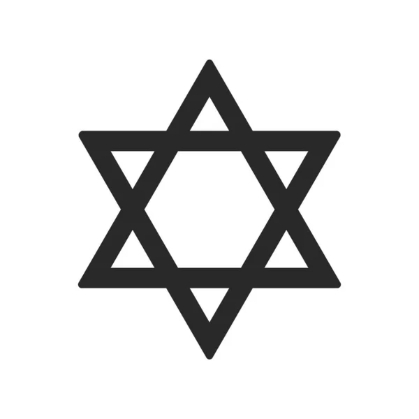 Pentagram Vonal Művészeti Elem Elkülönítve Vektorelem Grafikai Tervezés Tetoválás — Stock Vector