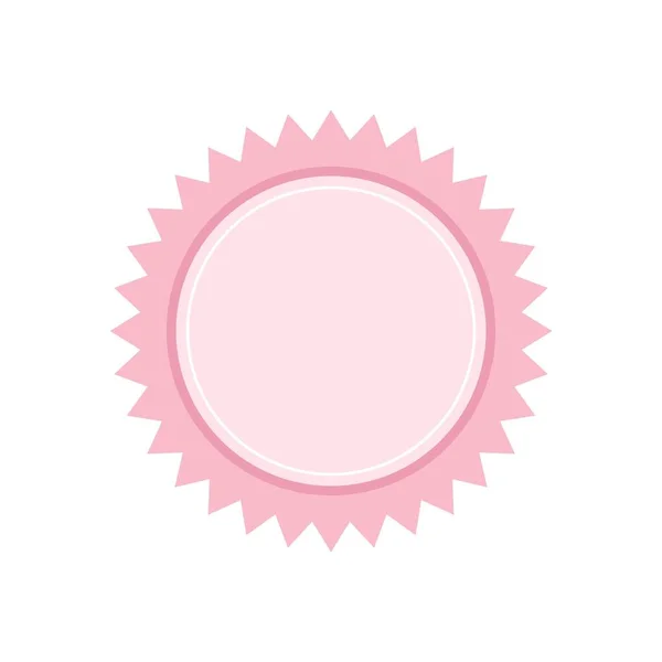 Значок Вектора Бейджа Эмблема Премии Логотип Штамп Шаблона Медальная Лента — стоковый вектор