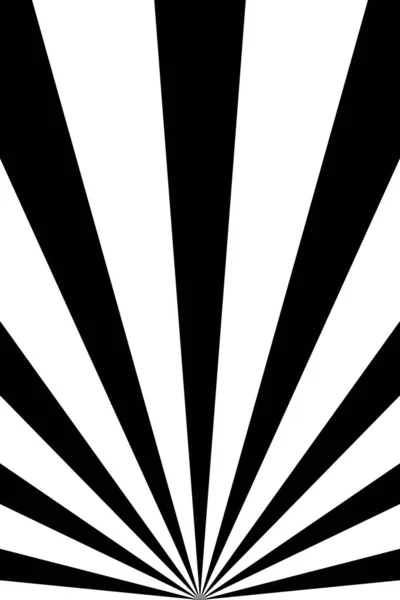 Retro Sunburst Vektor Hintergrund Grunge Designelement Schwarz Weißer Hintergrund Stockvektor
