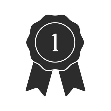 Rozet sertifikası ödülü 1. simge. Birinci kalite. Mühür damgası. Başarı rozeti. Profil Doğrulama. Kalite işareti. Vektör kontrol işareti. Onaylama işareti. Görev tamamlandı. Proje tamamlandı.