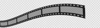 Eski eski kaset video filmleri, Grunge klasik film şeridi fotoğraf çekimi için, Vektör illüstrasyonu.