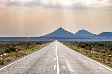 Cape Town 'dan Kgalagadi Transfrontier Park' a olan manzara rotası, Kuzey Cape, Güney Afrika