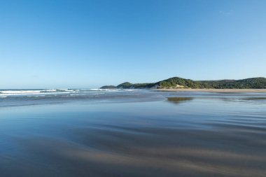 Chintsa plajı gün batımında, Doğu Burnu 'nda, Vahşi Kıyı' da, Güney Afrika 'da