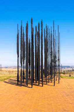 Howick, Güney Afrika - 25 Ağustos 2022: Nelson Mandela Yakalama Alanı