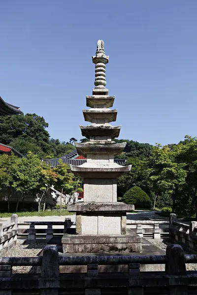 stock image its a temple korean