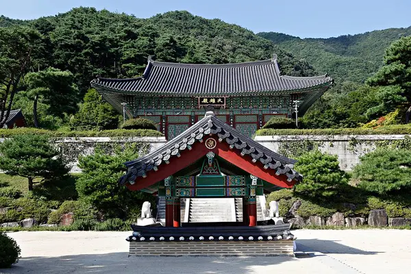 stock image its a temple korean