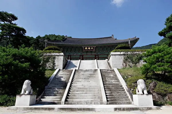 stock image its a temple korean