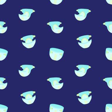 Gece bezi kusursuz bir şekilde taşıyıcı. Bebek bezi açıları, bebek bezi değiştirme. Arkaplan, yazdırma, arkaplan