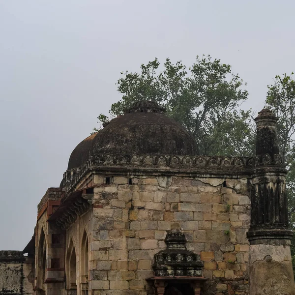 Mughal Αρχιτεκτονική Μέσα Lodhi Gardens Δελχί Ινδία Όμορφη Αρχιτεκτονική Μέσα — Φωτογραφία Αρχείου