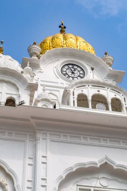 Amritsar, Punjab, Hindistan 'daki Altın Tapınak (Harmandir Sahib), Hindistan' ın ünlü Hint sih simgesi, Altın Tapınak, Amritsar, Hindistan 'daki Sihlerin ana mabedi