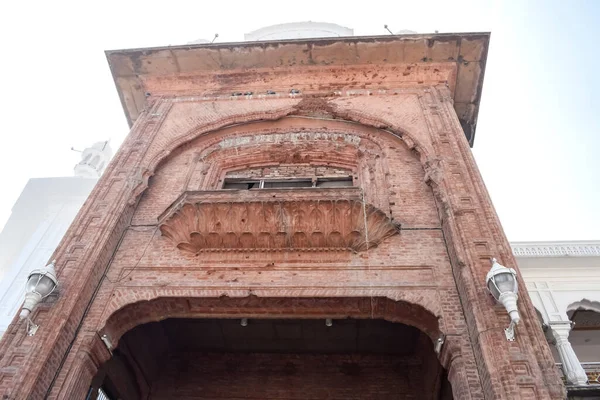Vista Los Detalles Arquitectura Dentro Del Templo Dorado Harmandir Sahib — Foto de Stock