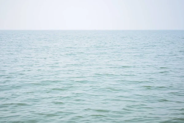 Удивительный Вид Аравийское Море Днем Гоа Индия Вид Океан Деревянных — стоковое фото