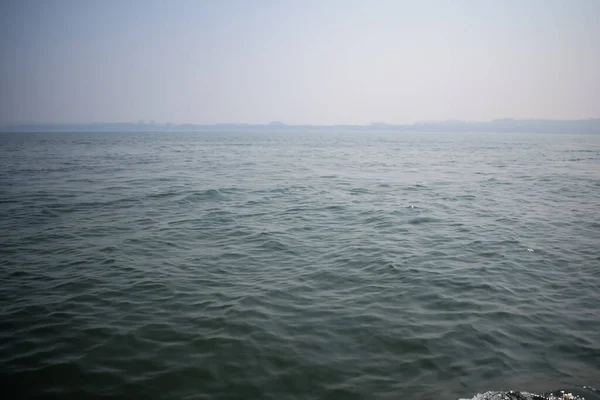 고아에서 아라비아 바다를 놀라운 목선에서 바라본 — 스톡 사진