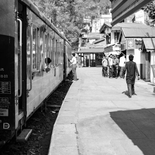 Shimla Himachal Pradesh India Mayo 2022 Tren Juguete Kalka Shimla —  Fotos de Stock