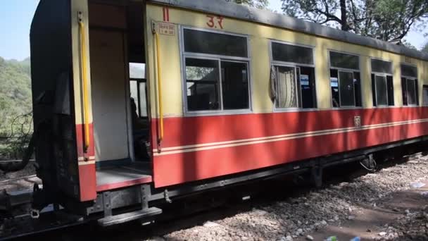 Shimla Himachal Pradesh India May 2022 Toy Train Kalka Shimla — Stock Video