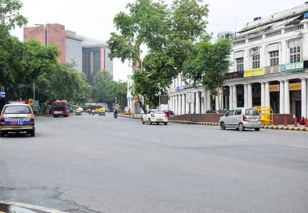 Delhi India Maart 2023 Beroemde Zakenwijk Connaught Place Bekend Als — Stockfoto