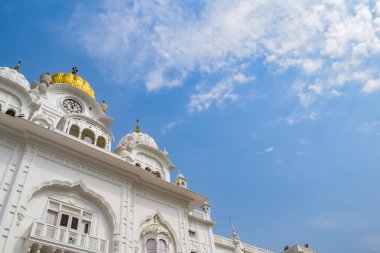 Amritsar, Punjab, Hindistan 'daki Altın Tapınak (Harmandir Sahib), Hindistan' ın ünlü Hint sih simgesi, Altın Tapınak, Amritsar, Hindistan 'daki Sihlerin ana mabedi