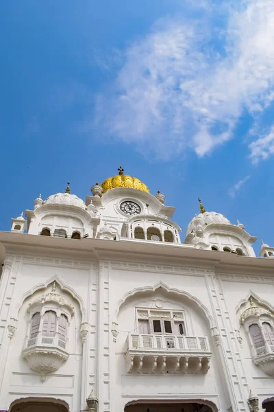 Vista Detalhes Arquitetura Dentro Golden Temple Harmandir Sahib Amritsar Punjab — Fotografia de Stock