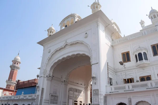 Bekijk Details Van Architectuur Gouden Tempel Harmandir Sahib Amritsar Punjab — Stockfoto