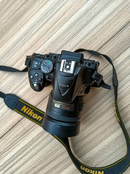 Nuova Delhi India Maggio 2023 Nikon D5300 Fotocamera Con 35Mm — Foto Stock
