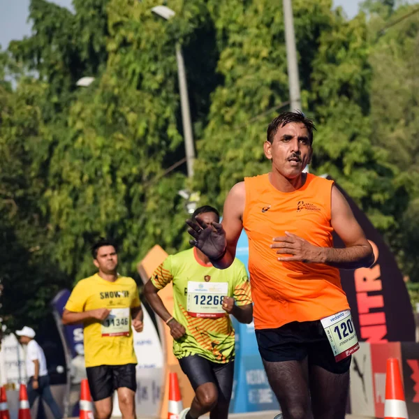Nueva Delhi India Octubre 2022 Vedanta Delhi Half Marathon Race — Foto de Stock