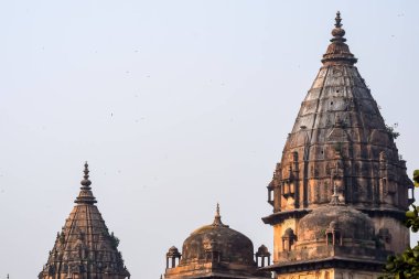 Orchha Sarayı Kalesi, Raja Mahal ve Chaturbhuj Tapınağı Jahangir Mahal, Orchha, Madhya Pradesh, Jahangir Mahal (Orchha Kalesi), Madhya Pradesh, Hindistan arkeolojik sahaları