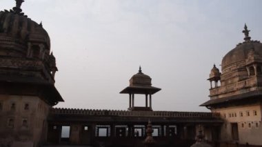 Orchha Sarayı Kalesi, Raja Mahal ve Chaturbhuj Tapınağı Jahangir Mahal, Orchha, Madhya Pradesh, Jahangir Mahal (Orchha Kalesi), Madhya Pradesh, Hindistan arkeolojik sahaları