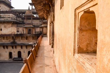 Orchha Sarayı Kalesi, Raja Mahal ve Chaturbhuj Tapınağı Jahangir Mahal, Orchha, Madhya Pradesh, Jahangir Mahal (Orchha Kalesi), Madhya Pradesh, Hindistan arkeolojik sahaları