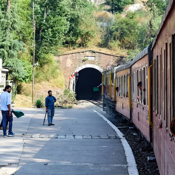 Шимла Химачал Прадеш Индия Мая 2022 Года Игрушечный Поезд Калка — стоковое фото
