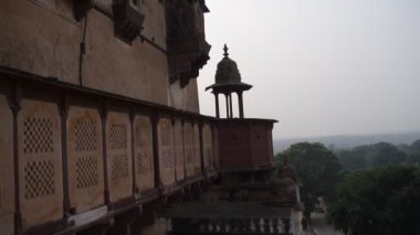 Orchha Sarayı Kalesi, Raja Mahal ve Chaturbhuj Tapınağı Jahangir Mahal, Orchha, Madhya Pradesh, Jahangir Mahal (Orchha Kalesi), Madhya Pradesh, Hindistan arkeolojik sahaları