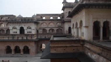 Orchha Sarayı Kalesi, Raja Mahal ve Chaturbhuj Tapınağı Jahangir Mahal, Orchha, Madhya Pradesh, Jahangir Mahal (Orchha Kalesi), Madhya Pradesh, Hindistan arkeolojik sahaları