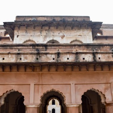 Orchha Sarayı Kalesi, Raja Mahal ve Chaturbhuj Tapınağı Jahangir Mahal, Orchha, Madhya Pradesh, Jahangir Mahal (Orchha Kalesi), Madhya Pradesh, Hindistan arkeolojik sahaları