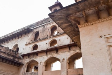 Orchha Sarayı Kalesi, Raja Mahal ve Chaturbhuj Tapınağı Jahangir Mahal, Orchha, Madhya Pradesh, Jahangir Mahal (Orchha Kalesi), Madhya Pradesh, Hindistan arkeolojik sahaları