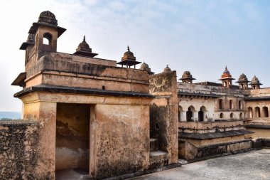 Orchha Sarayı Kalesi, Raja Mahal ve Chaturbhuj Tapınağı Jahangir Mahal, Orchha, Madhya Pradesh, Jahangir Mahal (Orchha Kalesi), Madhya Pradesh, Hindistan arkeolojik sahaları
